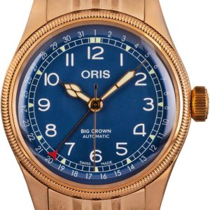 Oris Big Crown Bronze Pointer Date Blue Dial for sale