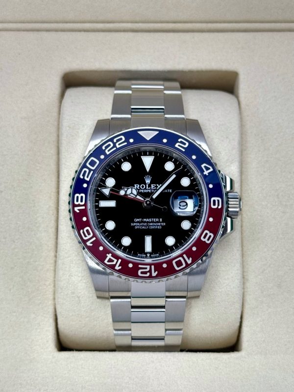 2025 Rolex GMT-Master II “Pepsi” 40mm 126710BLRO Oyster (Unworn) for sale