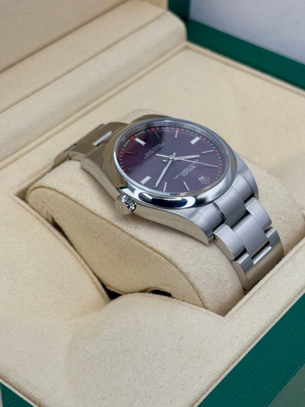 2018 Rolex Oyster Perpetual 39mm 114300 Grape Dialr for sale