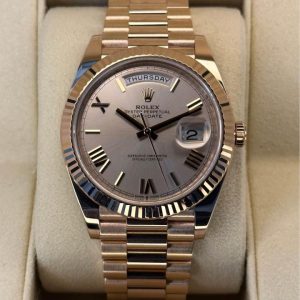 2020 Rolex Day-Date 40mm 228235 Presidential Rose Gold Sundust Dial for sale