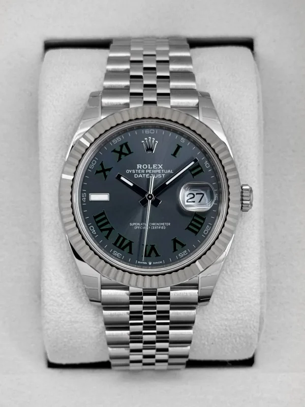 2026 Rolex Datejust 41mm 126334 Jubilee Wimbledon Dial (Unworn) for sale