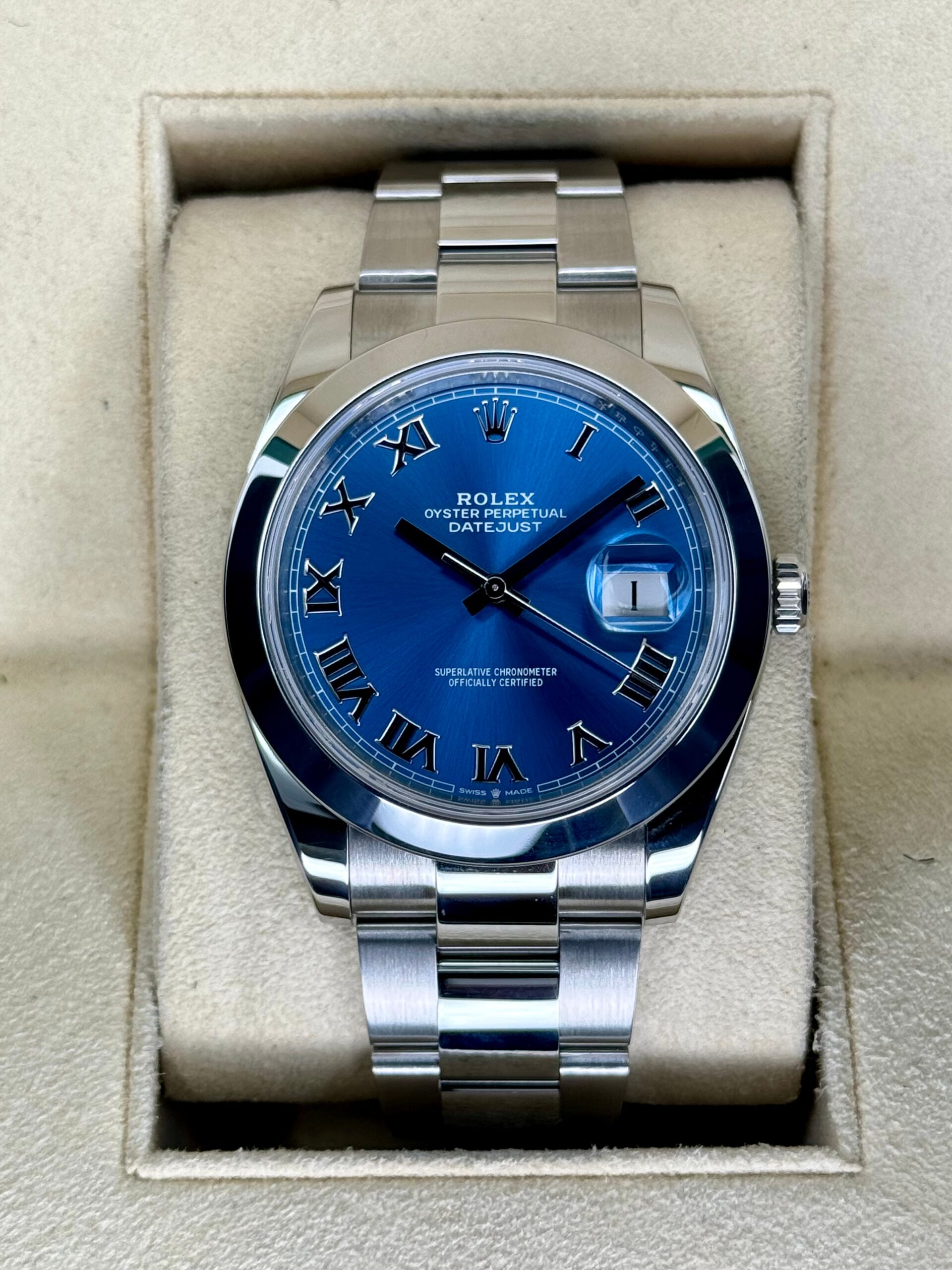 Pre owned Rolex Datejust 41 126300 for sale