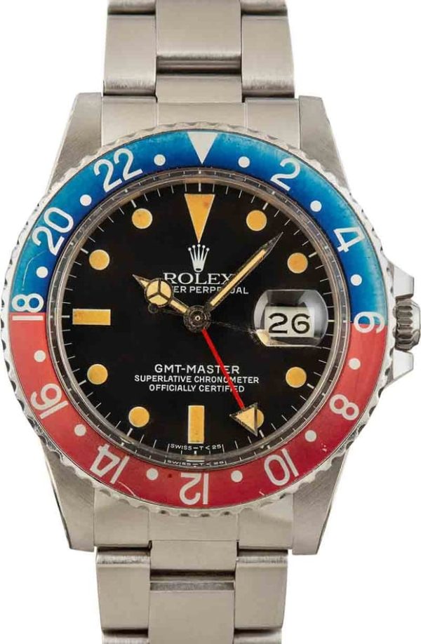 Rolex Pepsi GMT-Master 16750 for sale