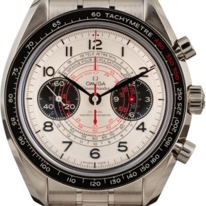 Omega Speedmaster Chronoscope Silver Dial for sale