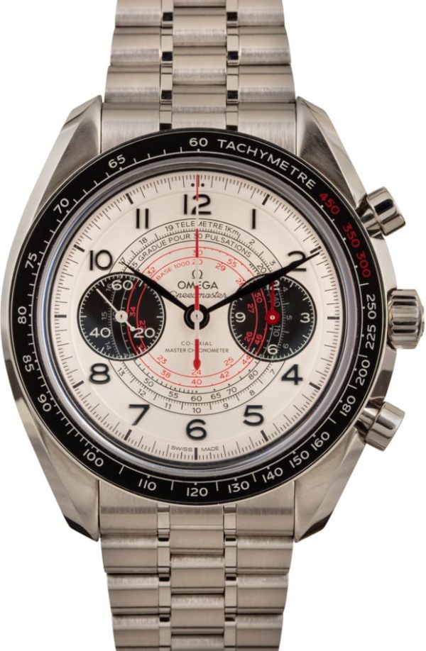 Omega Speedmaster Chronoscope Silver Dial for sale