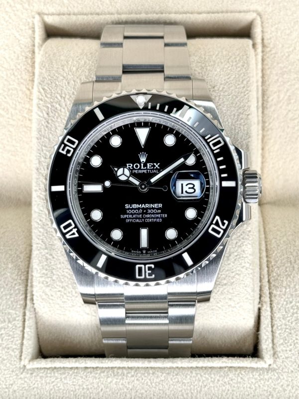 2022 Rolex Submariner 41mm 126610LN Stainless Steel Black Dial (Unworn) (No. 2 of 2) for sale