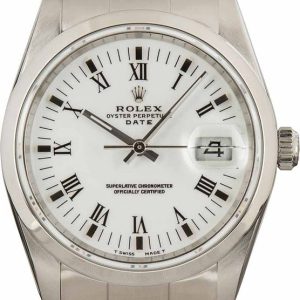 Rolex Date 15200 White Dial for sale