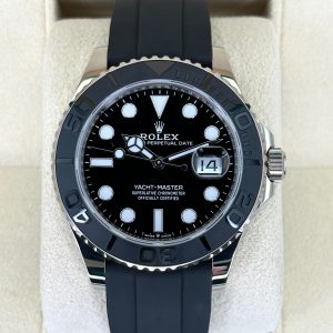 2025 Rolex Yacht-Master 42 226659 White Gold Oysterflex Black Dial (Unworn) for sale