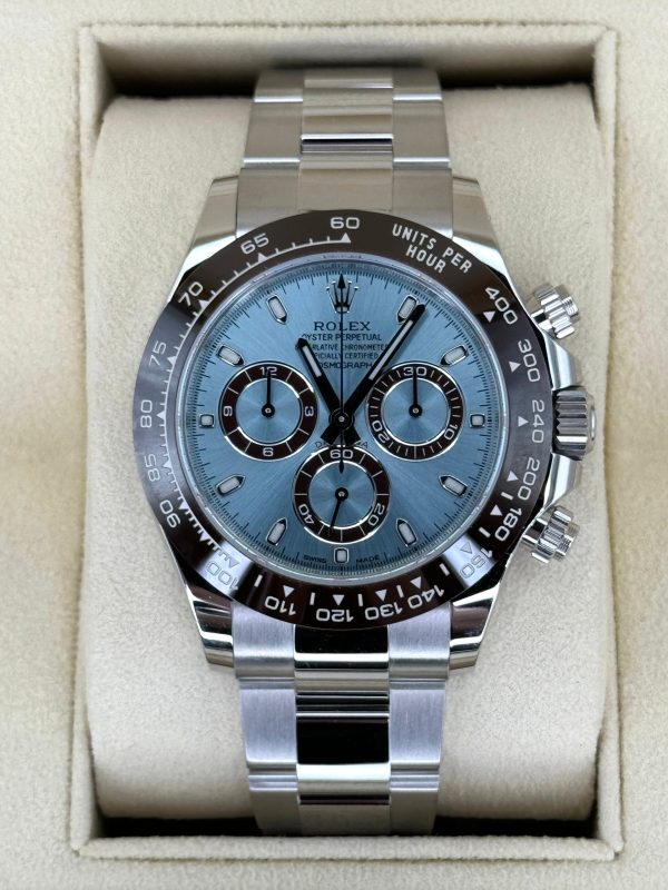 2022 Rolex Daytona 40mm 116506 Platinum Ice Blue Dial for sale