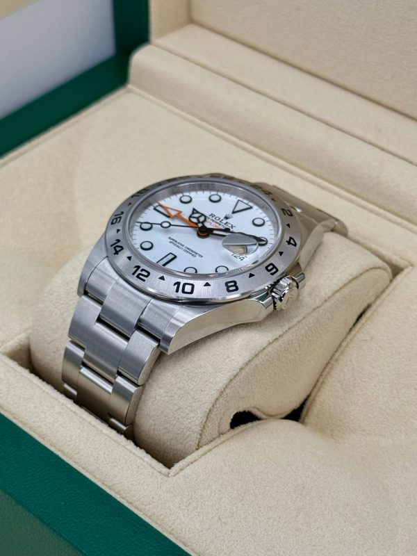 2025 Rolex Explorer II 42mm 226570 Polar White Dial (Unworn) (No. 1 of 4) for sale