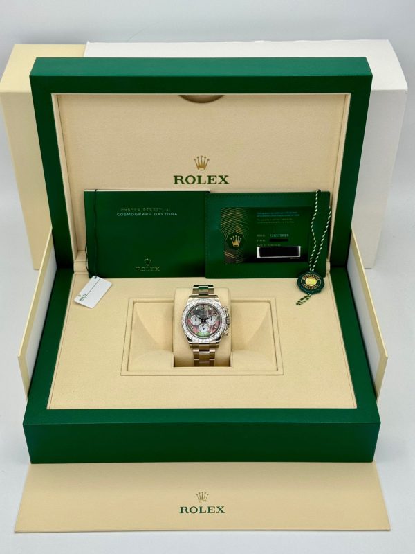 2024 Rolex Daytona 40mm 126579RBR Mother of Pearl Diamond Dial (Unworn) for sale