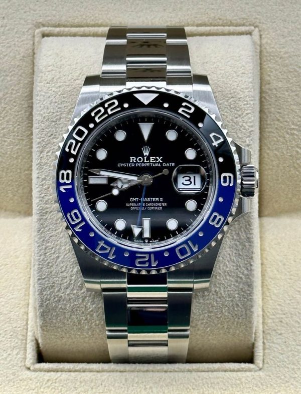 2023 Rolex GMT-Master II “Batman” 40mm 126710BLNR Oyster (No. 1 of 8) for sale