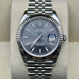 2017 Datejust 41mm 126334 Jubilee Rhodium Dial for sale