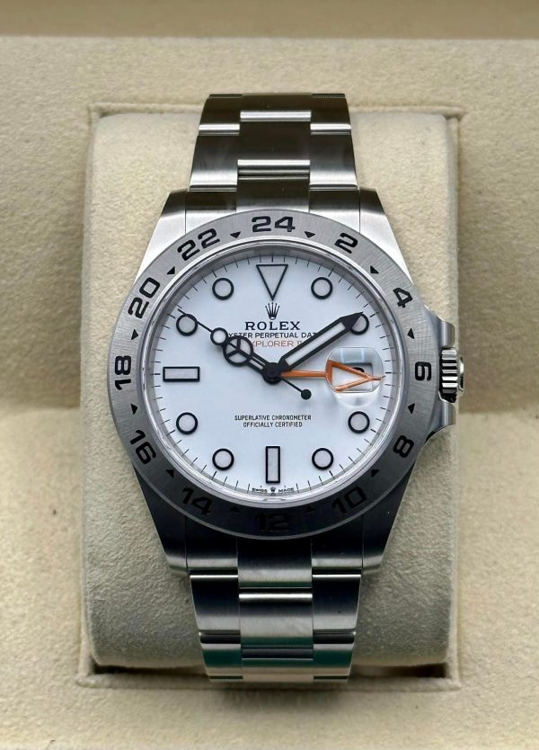 2023 Rolex Explorer II 42mm 226570 White Polar Dial (Unworn) (No. 3 of 3) for sale