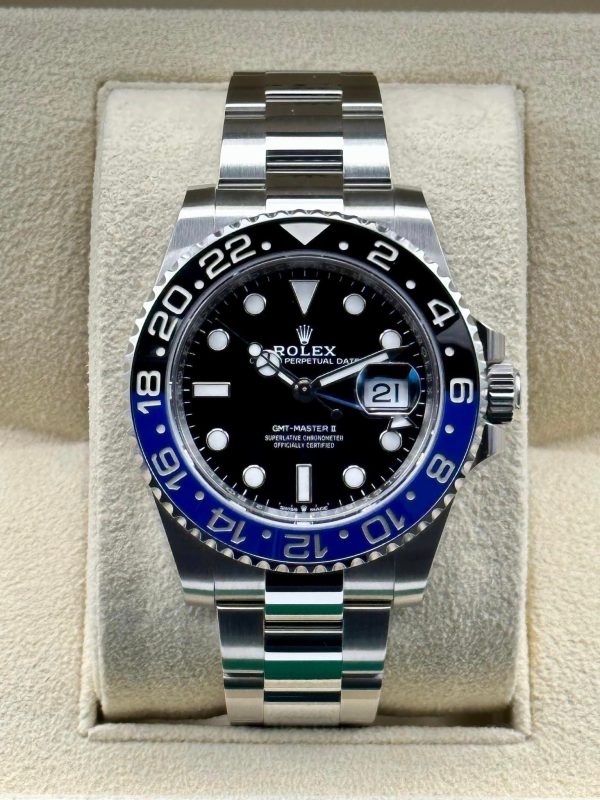 2023 Rolex GMT-Master II “Batman” 40mm 126710BLNR Oyster (Unworn) (No. 1 of 7) for sale