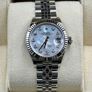 2022 Rolex Ladies Datejust 28mm 279174 Diamond Mother of Pearl Dial (Unworn) for sale