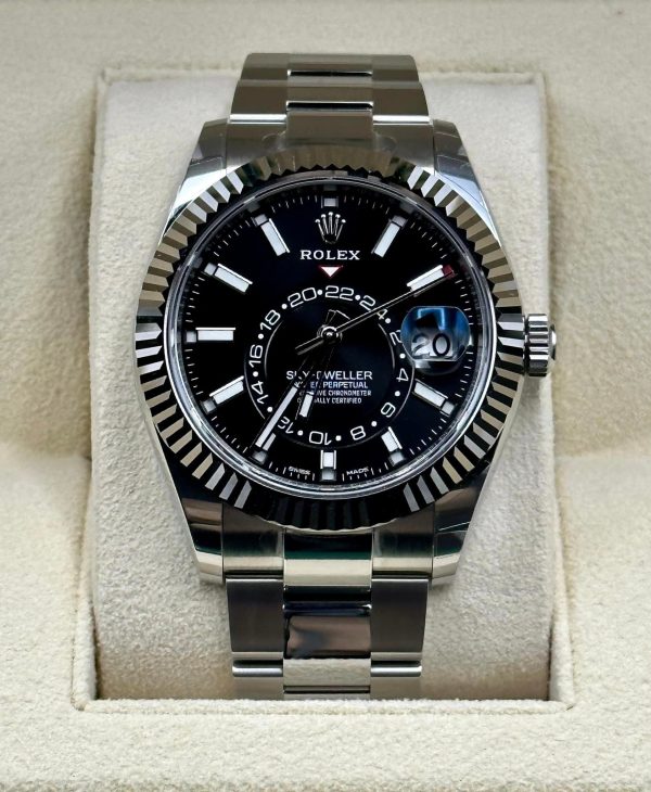 2023 Sky-Dweller 42mm 326934 Oyster Black Dial (Unworn) for sale
