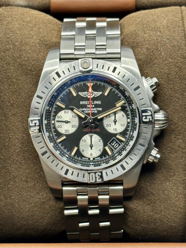 2016 Breitling Chronomat Airborn 41mm AB01442J/BD26 Black Dial for sale
