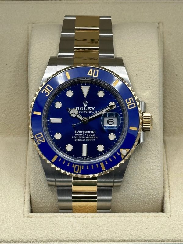 2023 Rolex Submariner “Bluesy” 41mm 126613LB Two-Tone Blue Dial (No. 4 of 7) for sale