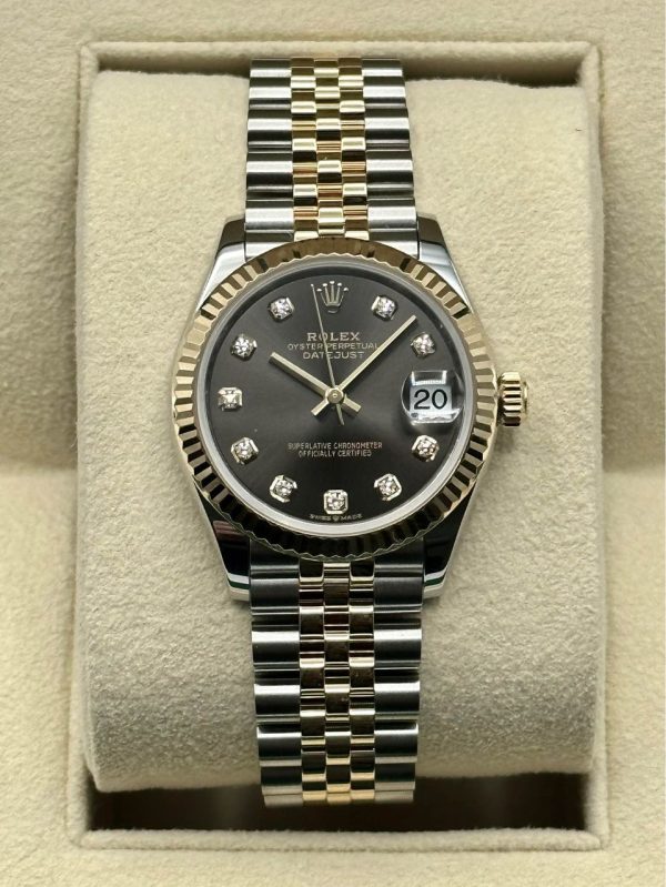 2021 Rolex Datejust 31mm 278273 Two-Tone Rhodium Diamond Dial for sale