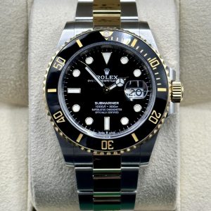 2022 Rolex Submariner 41mm 126613LN Two-Tone Black Dial for sale