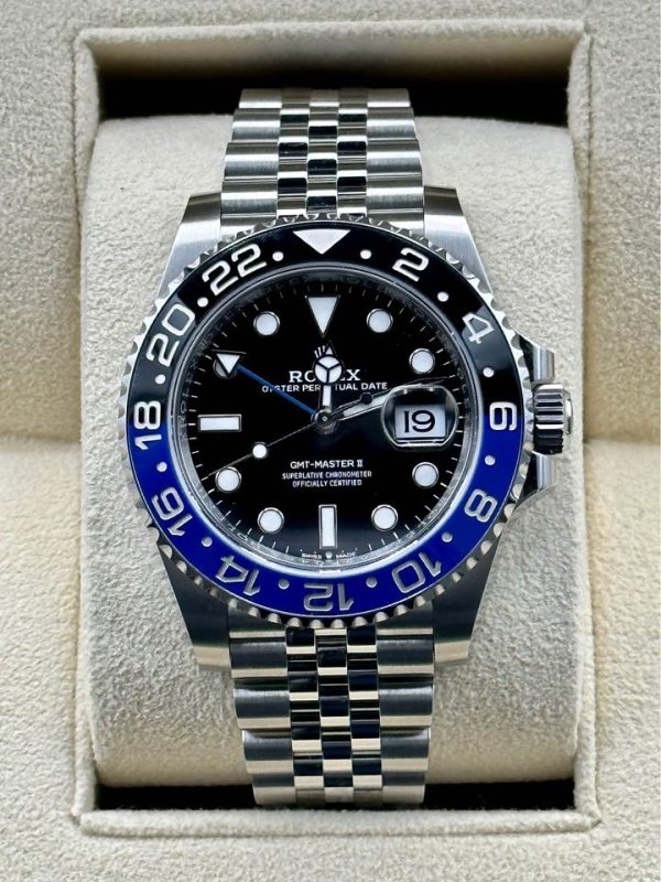 2022 Rolex GMT-Master II “Batgirl” 40mm 126710BLNR Jubilee Black Dial (Unworn) for sale