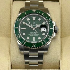 Rolex Submariner “Hulk” 40mm 116610LV Green Dial for sale
