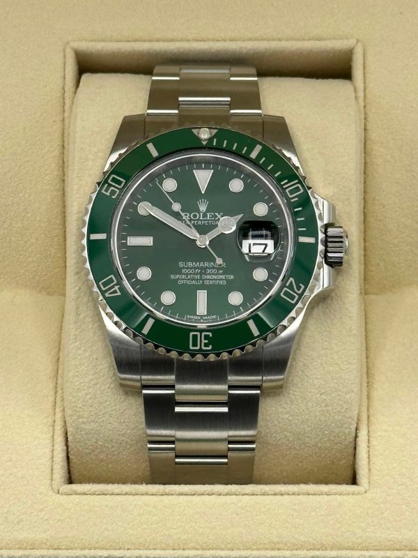 Rolex Submariner “Hulk” 40mm 116610LV Green Dial for sale