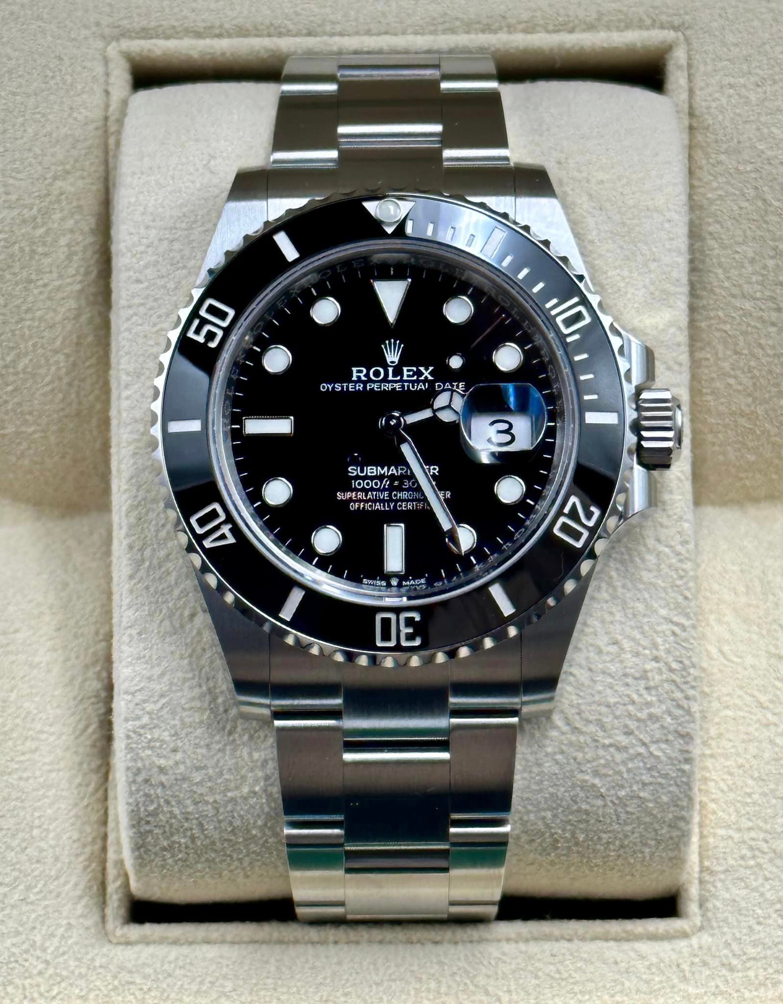 Pre owned Rolex Submariner 126610LN for sale