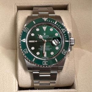 2014 Rolex Submariner “HULK” 40mm 116610LV Green Dial (No. 1 of 3) for sale