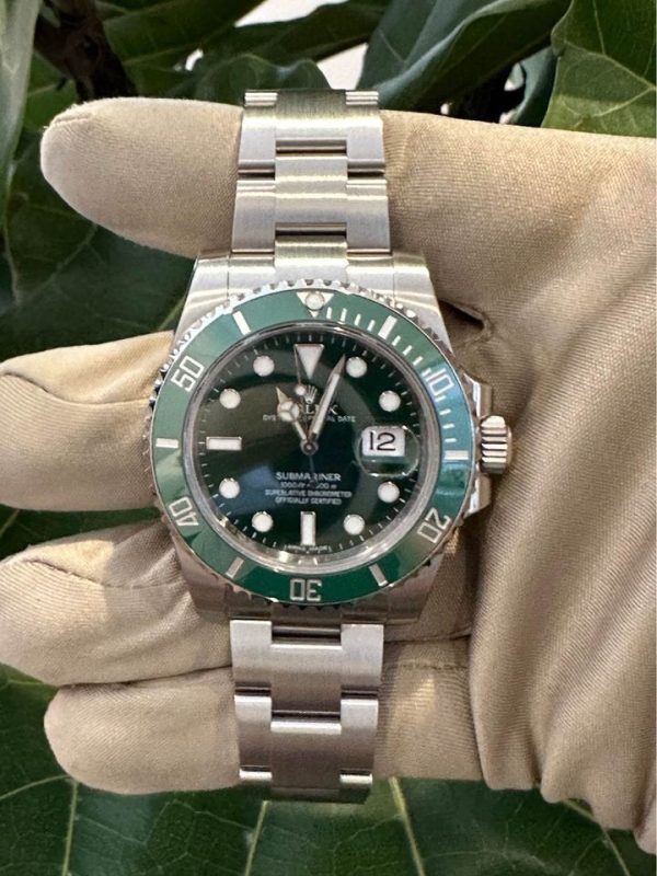 2015 Rolex Submariner “Hulk” 40mm 116610LV Green Dial (Unworn) for sale