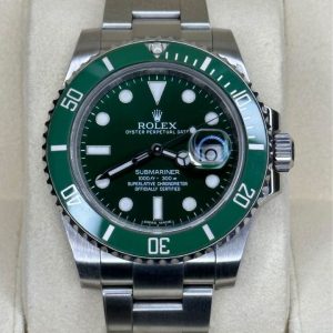 2012 Rolex Submariner “Hulk” 40mm 116610LV Green Dial for sale