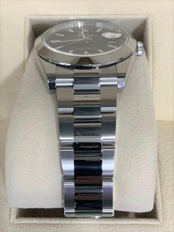 2021 Rolex Datejust 41mm 126300 Oyster Black Dial for sale