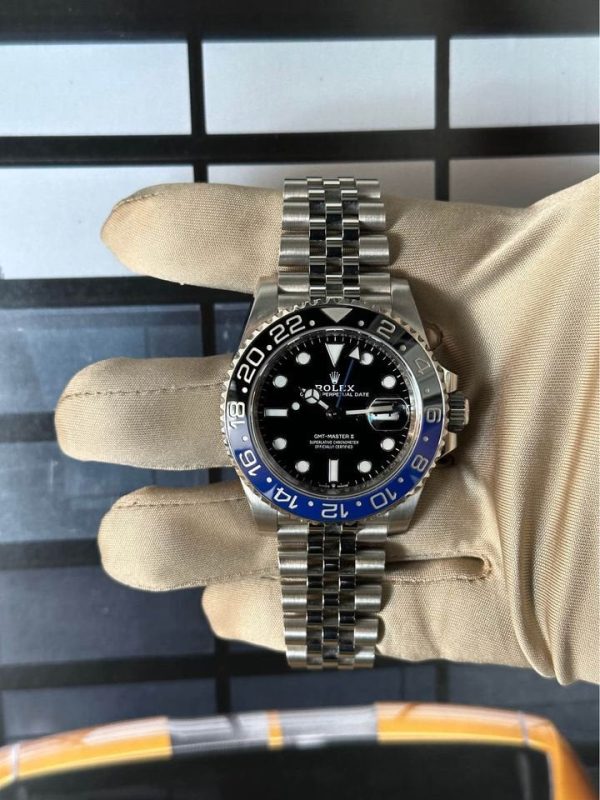 2021 Rolex GMT-Master II “Batgirl” 40mm 126710BLNR Jubilee Black Dial for sale