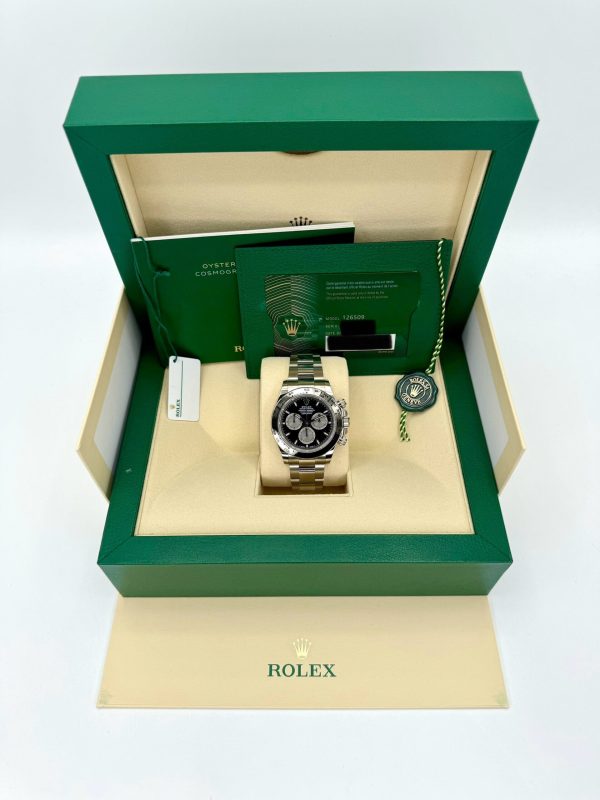 2024 Rolex Daytona 40mm 126509 White Gold Black Dial (Unworn) (No. 1 of 2) for sale