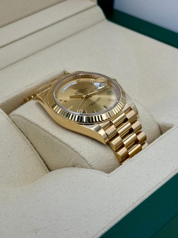 2023 Rolex Day-Date 40mm 228238 Presidential Champagne Dial for sale