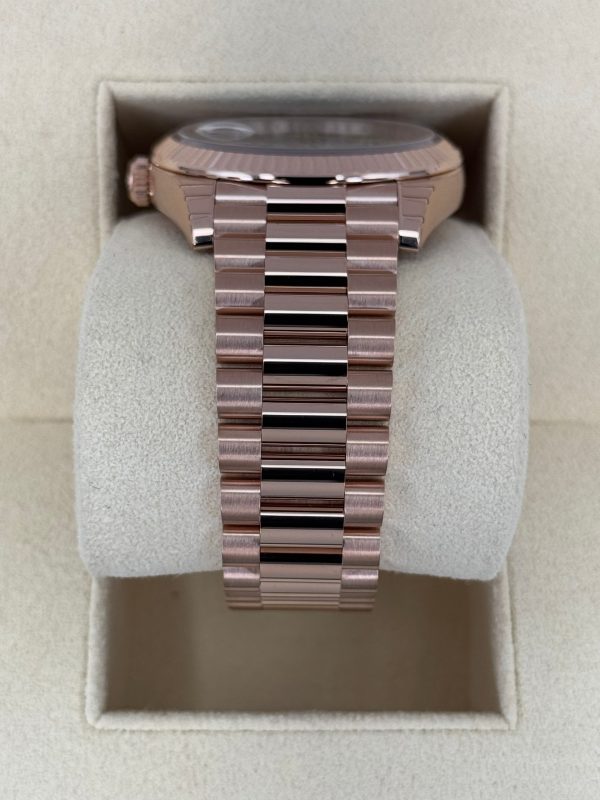 2025 Rolex Day-Date 40mm 228235 Presidential Rose Gold Olive Dial (Unworn) (No. 2 of 2) for sale