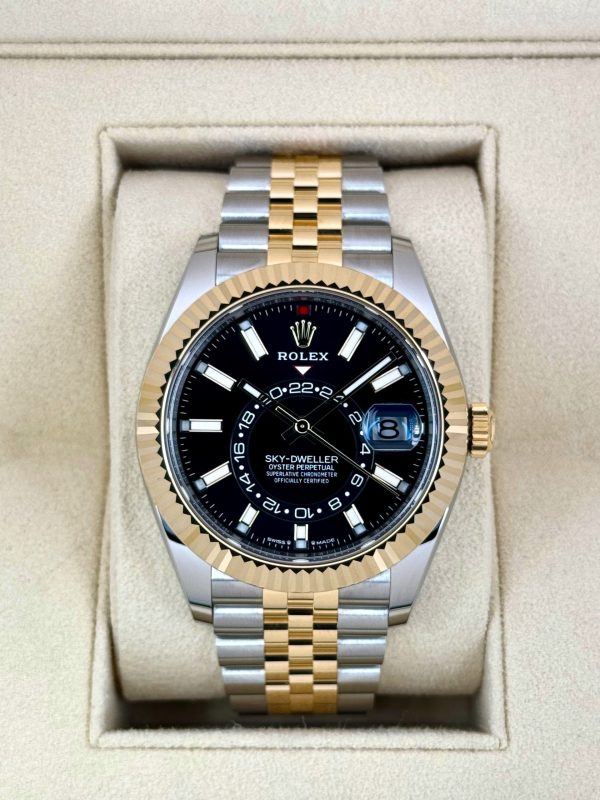 2025 Rolex Sky-Dweller 42mm 336933 Jubilee Black Dial (Unworn) (No. 1 of 2) for sale