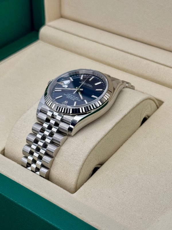 2025 Rolex Datejust 36mm 126234 Stainless Steel Jubilee Blue Dial (Unworn) for sale