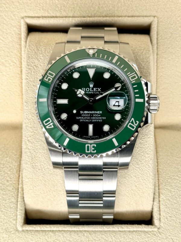 2020 Rolex Submariner “Hulk” 40mm 116610LV Green Dial (Unworn) (No. 1 of 2) for sale