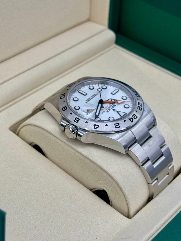 2025 Rolex Explorer II 42mm 226570 Polar White Dial (Unworn) (No. 3 of 4) for sale