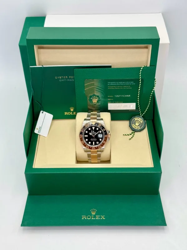 2026 Rolex GMT-Master II “Rootbeer” 40mm 126711CHNR Two-Tone (Unworn) for sale