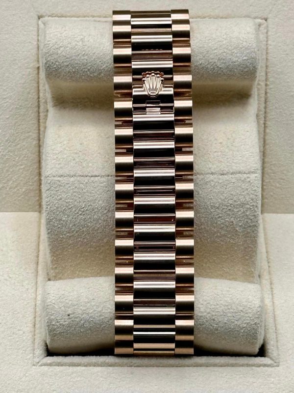 2023 Rolex Day-Date 40mm 228235 Presidential Rose Gold Green Dial (Unworn) for sale