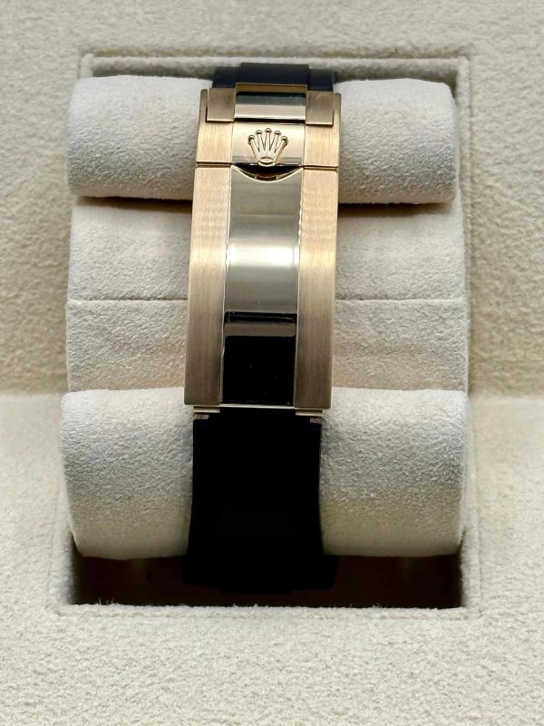 2023 Rolex Yacht-Master 42mm 226658 Gold Oysterflex Black Dial for sale