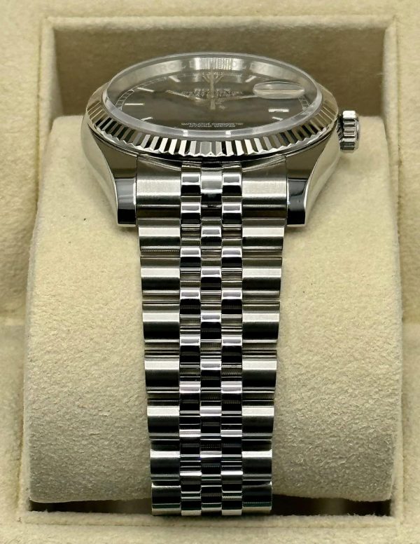 2018 Rolex Datejust 36mm 116234 Jubilee Blue Stick Roulette Date Dial for sale