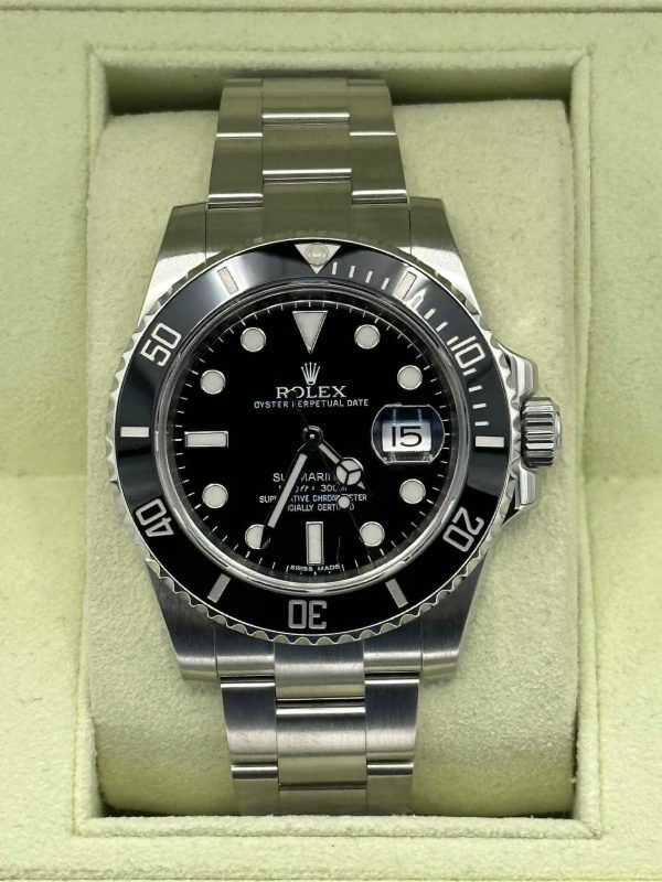 2012 Rolex Submariner Date 40mm 116610 Black Dial for sale