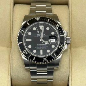2015 Rolex Submariner 40mm 116610LN Stainless Steel Black Dial (No. 1 of 2) for sale