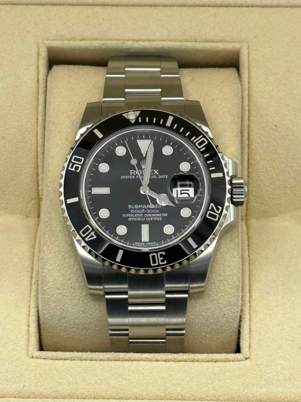 2015 Rolex Submariner 40mm 116610LN Stainless Steel Black Dial (No. 1 of 2) for sale