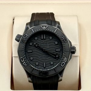 2023 Omega Seamaster 300m 43.5mm 210.92.44.20.01.003 Black Ceramic Dial (Unworn) for sale