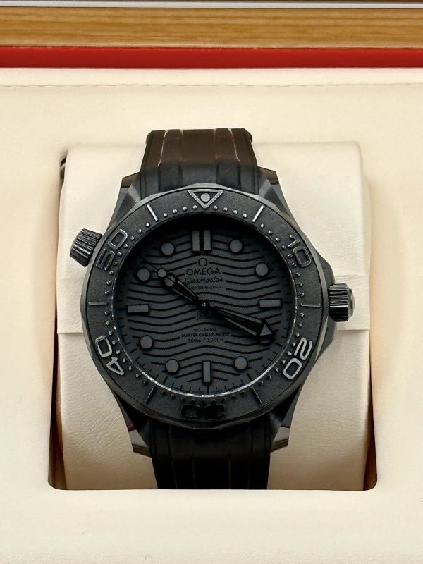 2023 Omega Seamaster 300m 43.5mm 210.92.44.20.01.003 Black Ceramic Dial (Unworn) for sale